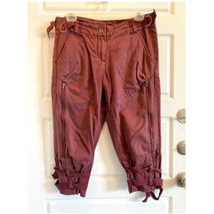 Da-Nang Rare sample cropped pants. Sample size 34 inch waistband